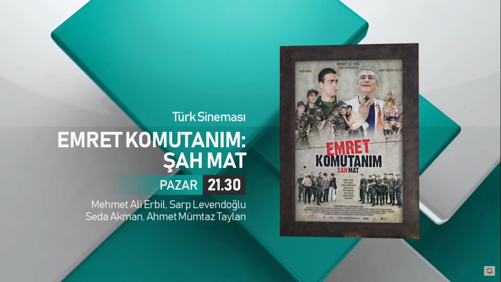 Emret Komutanım Şah Mat 8 Aralık 2019 Pazar Günü 21.30'da Aksu TV ekranlarında...